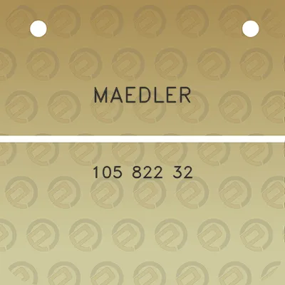 maedler-105-822-32