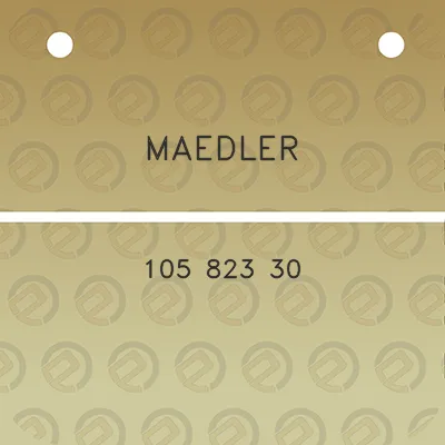 maedler-105-823-30