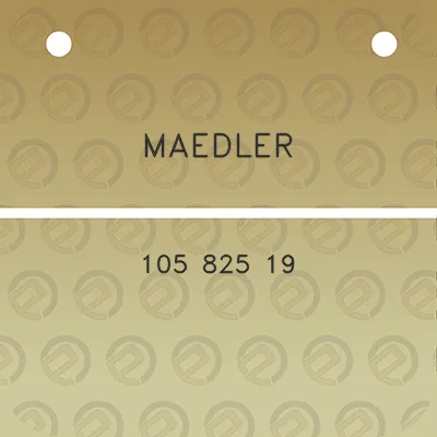 maedler-105-825-19