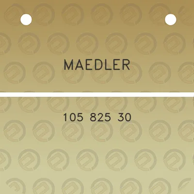 maedler-105-825-30