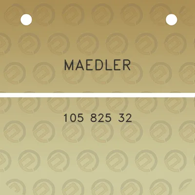 maedler-105-825-32