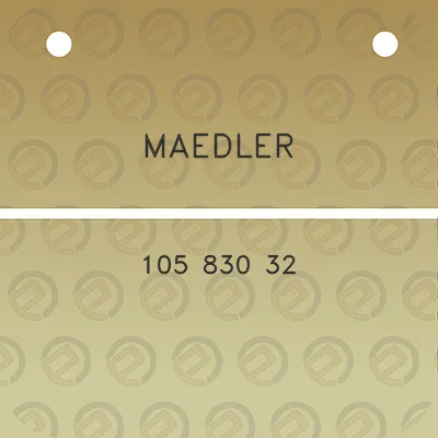 maedler-105-830-32