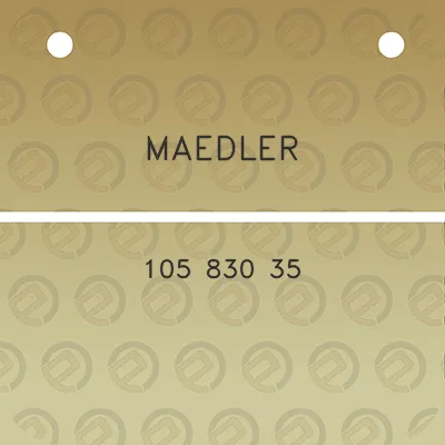 maedler-105-830-35