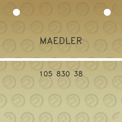 maedler-105-830-38