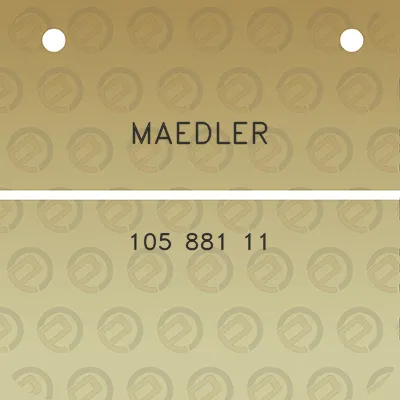 maedler-105-881-11