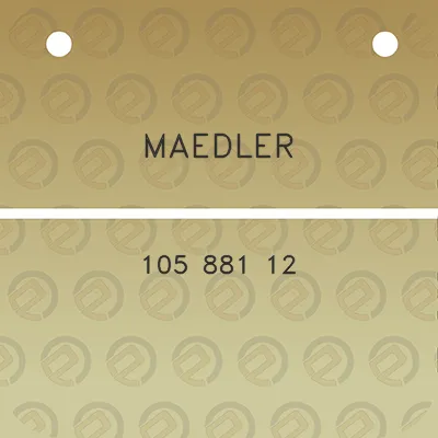 maedler-105-881-12