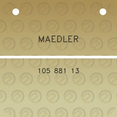 maedler-105-881-13