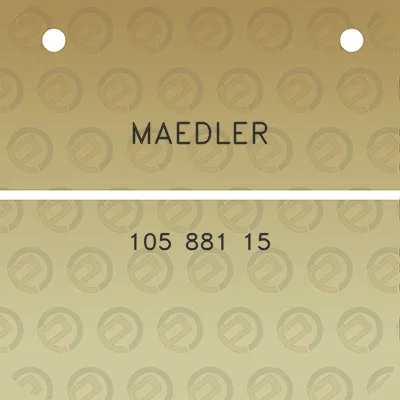 maedler-105-881-15