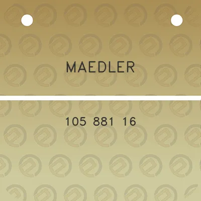 maedler-105-881-16