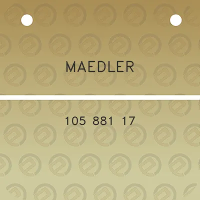 maedler-105-881-17