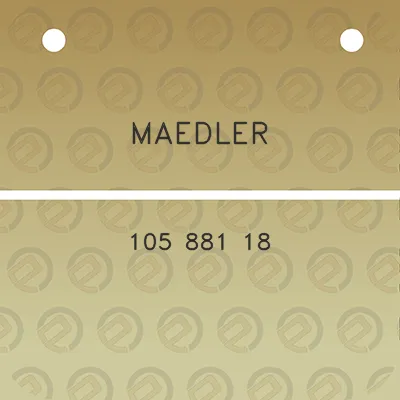 maedler-105-881-18