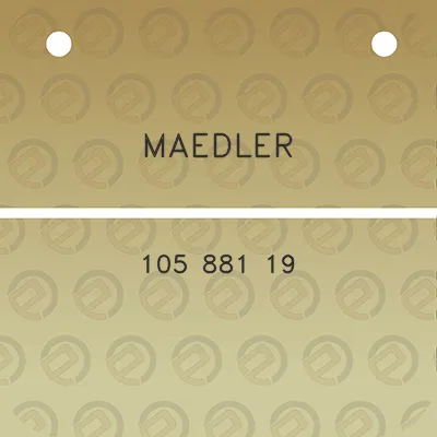 maedler-105-881-19