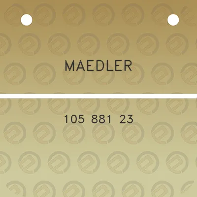 maedler-105-881-23