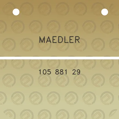 maedler-105-881-29