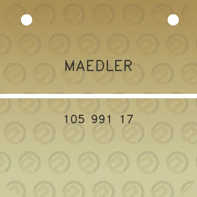 maedler-105-991-17