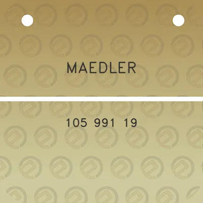 maedler-105-991-19