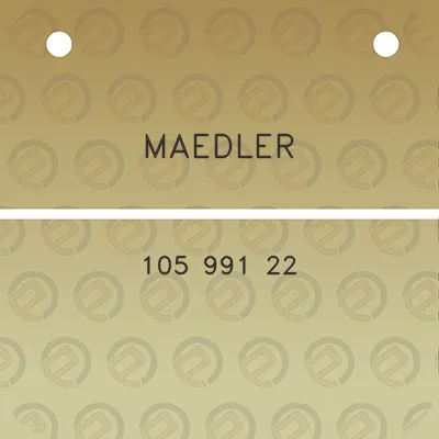 maedler-105-991-22