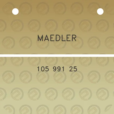 maedler-105-991-25