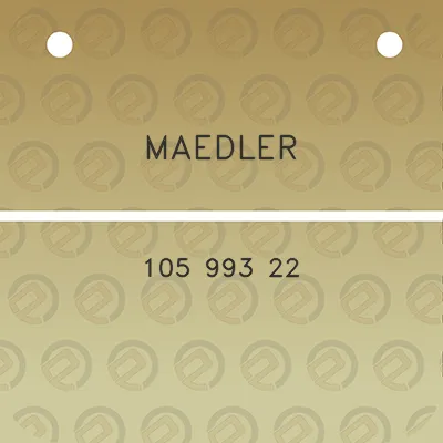 maedler-105-993-22