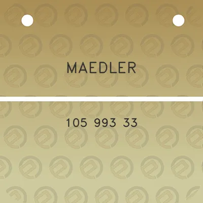 maedler-105-993-33