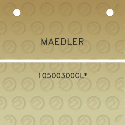 maedler-10500300gl