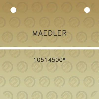 maedler-10514500