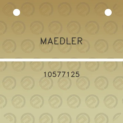 maedler-10577125