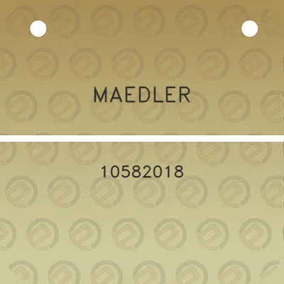 maedler-10582018