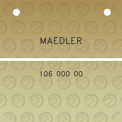 maedler-106-000-00