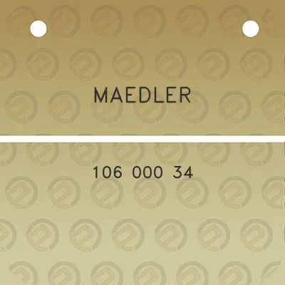 maedler-106-000-34