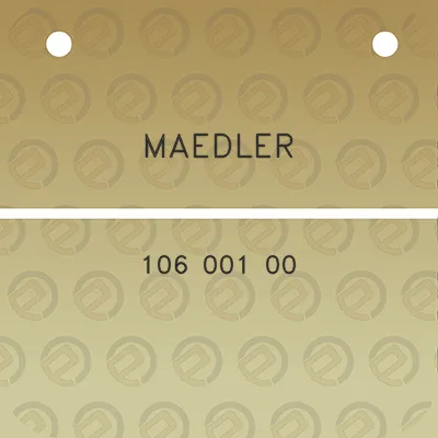 maedler-106-001-00