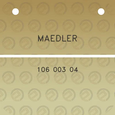 maedler-106-003-04