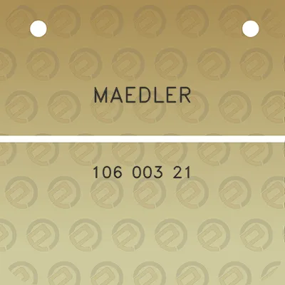 maedler-106-003-21