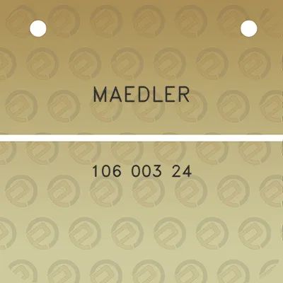 maedler-106-003-24