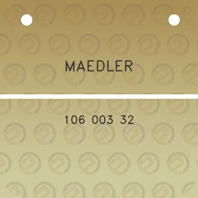 maedler-106-003-32