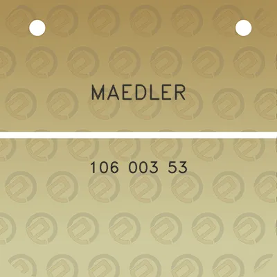 maedler-106-003-53