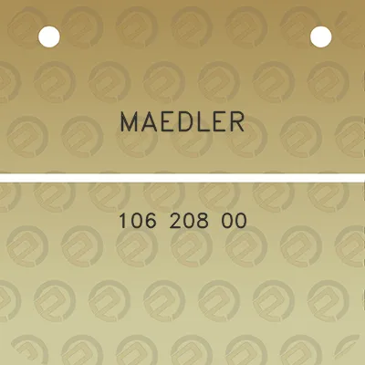 maedler-106-208-00