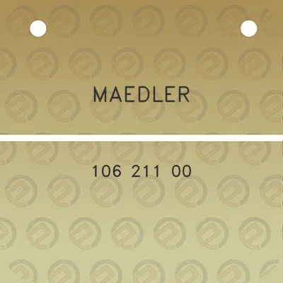 maedler-106-211-00