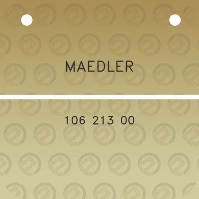 maedler-106-213-00