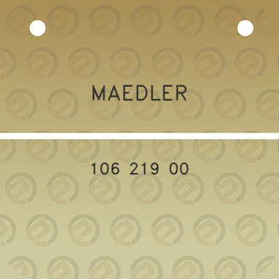 maedler-106-219-00