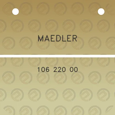 maedler-106-220-00