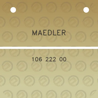 maedler-106-222-00