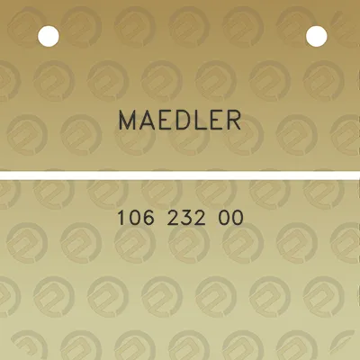 maedler-106-232-00