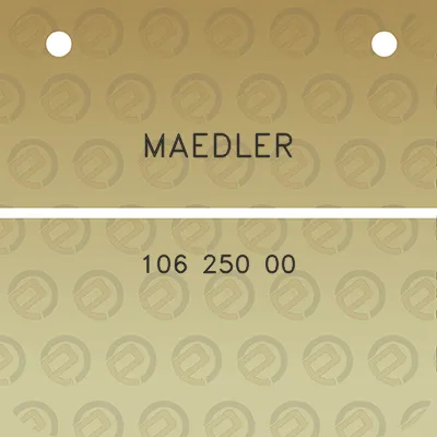 maedler-106-250-00