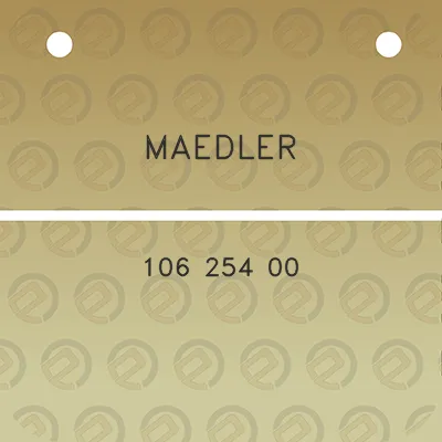 maedler-106-254-00