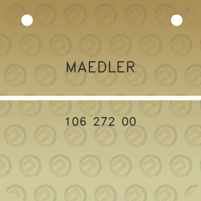 maedler-106-272-00