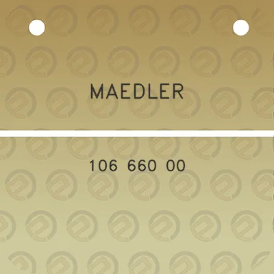 maedler-106-660-00