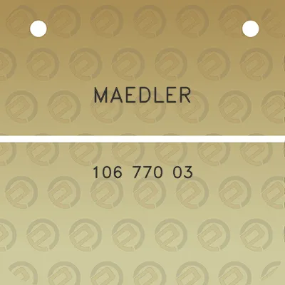 maedler-106-770-03