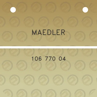 maedler-106-770-04