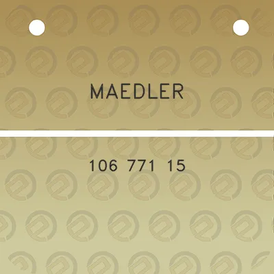 maedler-106-771-15